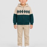 Casaco Guess Menino Hooded Ls Active Top W/zip