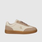 Sapatilha Calvin Klein Menina Low Cut Lace-Up Sneaker Nude/milk