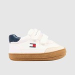 Sapatilha Tommy Hilfiger Menino Low Cut Velcro Sneaker Beige/off Wh