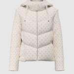 Kispo Guess Mulher New Daisy Crop Logo Puffer