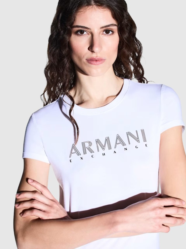 T-Shirt Armani Exchange Mulher T-Shirt