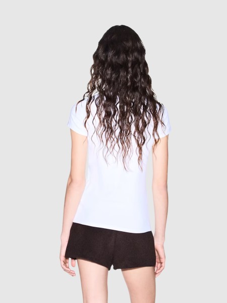 T-Shirt Armani Exchange Mulher T-Shirt T-Shirt Armani Exchange Mulher T-Shirt