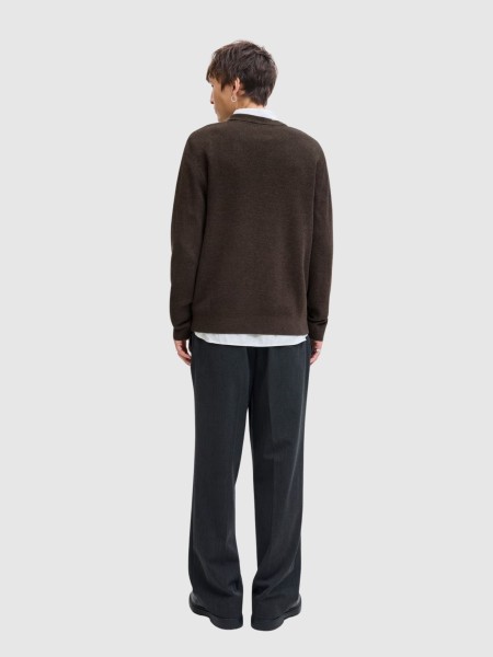 Camisola Jack & Jones Homem Jprblamilano Stitch Knit Crew Neck Sn