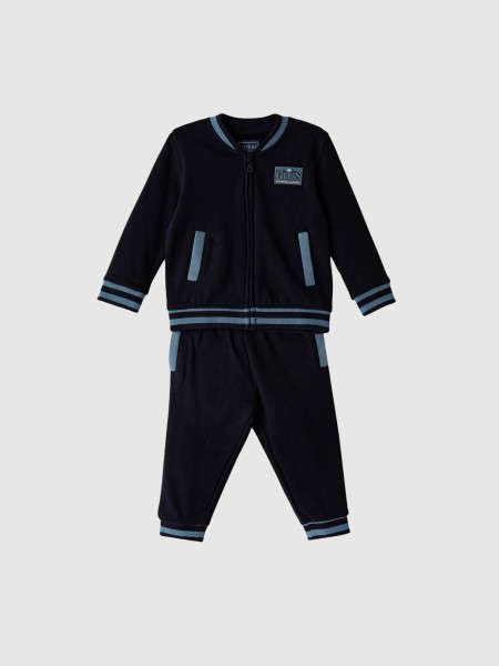 Conjunto 2 Peças Guess Menino Set Ls Active Top W/zip + Pant Conjunto 2 Peças Guess Menino Set Ls Active Top W/zip + Pant