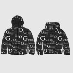 Kispo Guess Menino Oversize Hooded Ls Puffer W/zi