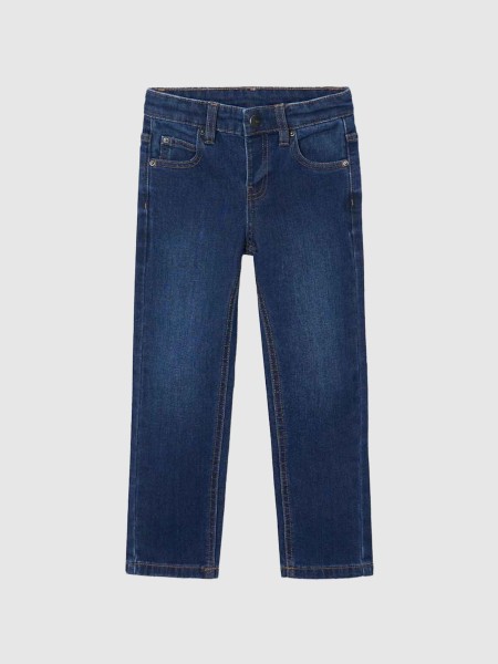 Jeans Mayoral Menino Calça Ganga Regular Fit Basic Jeans Mayoral Menino Calça Ganga Regular Fit Basic