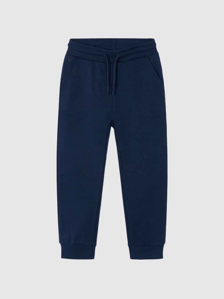 Calças Mayoral Menino Calça Felpa Básica Punhos Calças Mayoral Menino Calça Felpa Básica Punhos