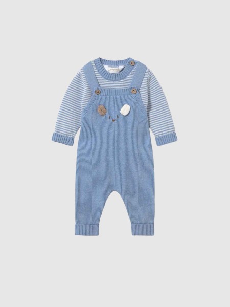 Conjunto Mayoral Menino Conj. Jardineira Tricot