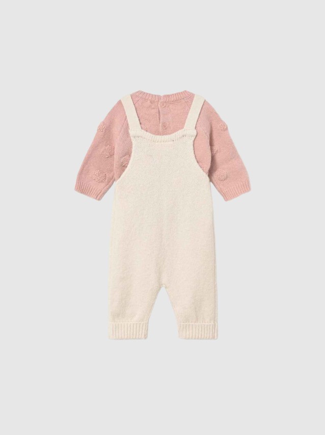 Conjunto 2 Peças Mayoral Menina Conj. Jardineira E Jersey