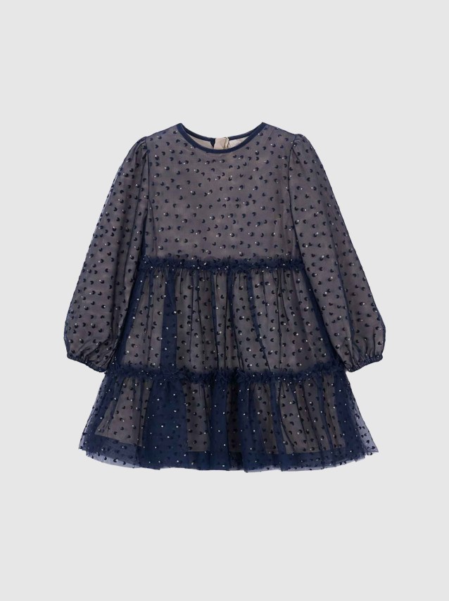 Vestido Mayoral Menina Vestido Tule Fantasia