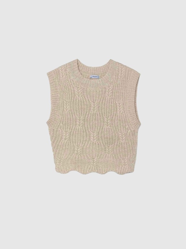 Colete Mayoral Menina Colete Tricot