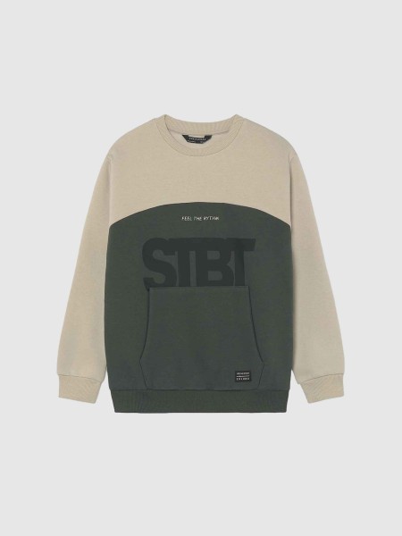 Camisola Mayoral Menino Sweat Blocking Camisola Mayoral Menino Sweat Blocking