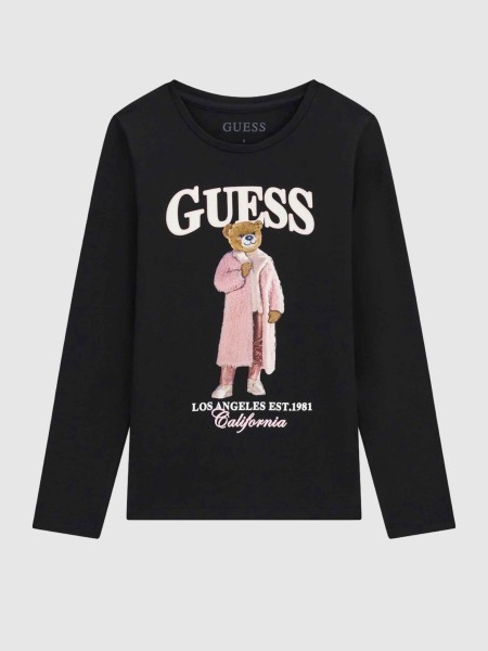 Camisola Guess Menina Ls T-Shirt Camisola Guess Menina Ls T-Shirt