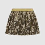 Saia Guess Menina Sequins Mini Skirt