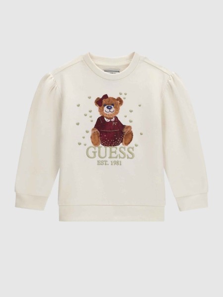 Sweatshirt Guess Menina Ls Active Top Sweatshirt Guess Menina Ls Active Top