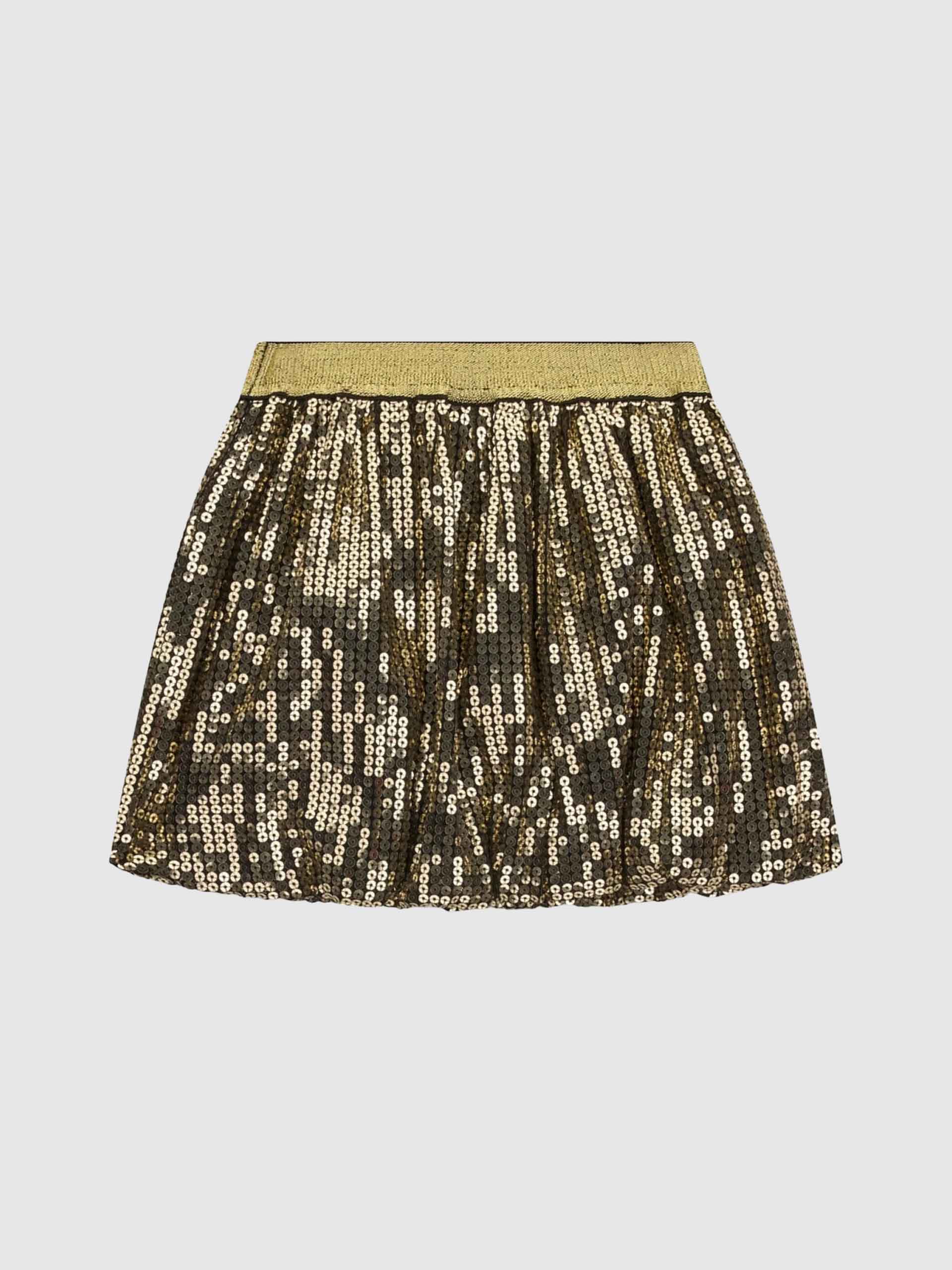 Saia Guess Menina Sequins Mini Skirt