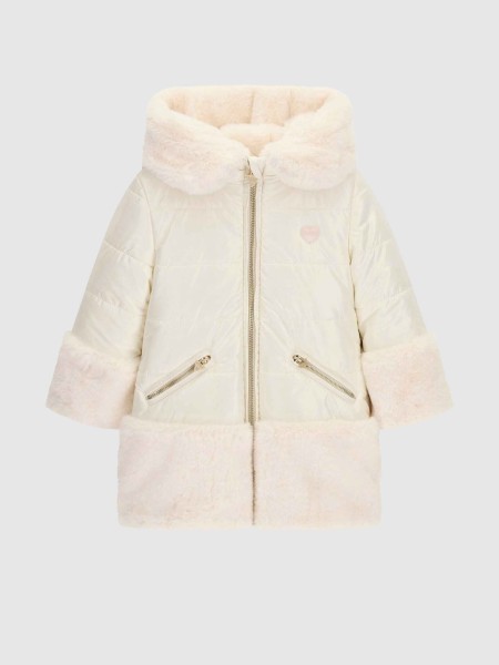 Casaco Guess Menina Reversible Hooded Padded Ls Ja Casaco Guess Menina Reversible Hooded Padded Ls Ja