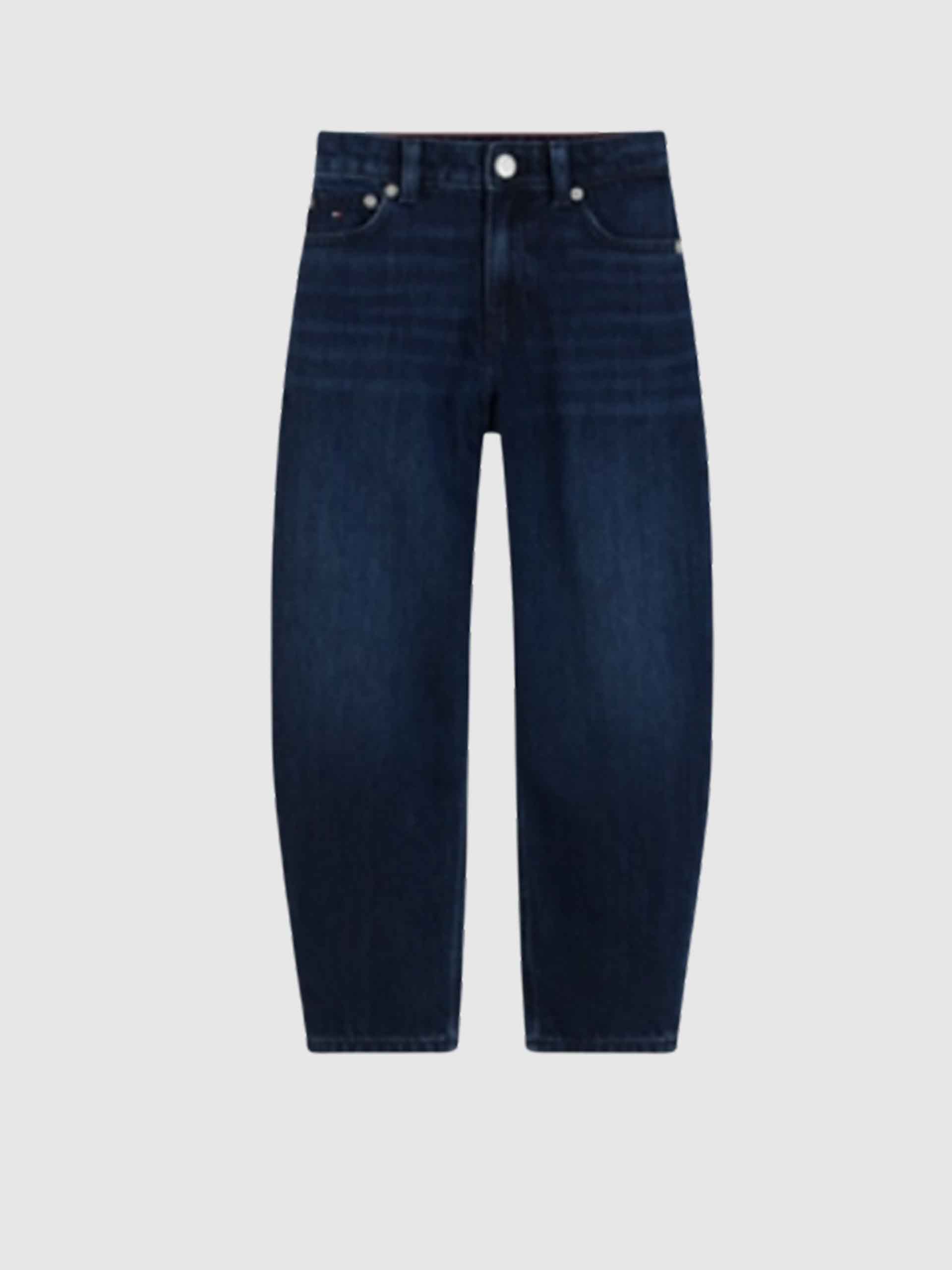 Jeans Tommy Hilfiger Menina Barrel Blue Black Jeans