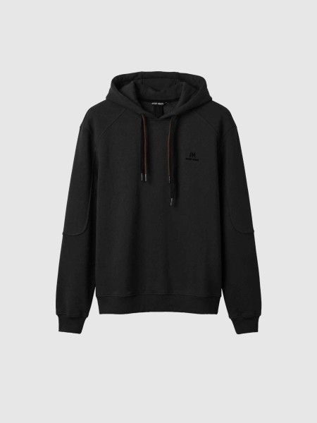 Sweatshirt Antony Morato Homem Hoodie Boxy Fit In Terry Cotton Fabric With Logo In Flock Rubber Prin Sweatshirt Antony Morato Homem Hoodie Boxy Fit In Terry Cotton Fabric With Logo In Flock Rubber Prin