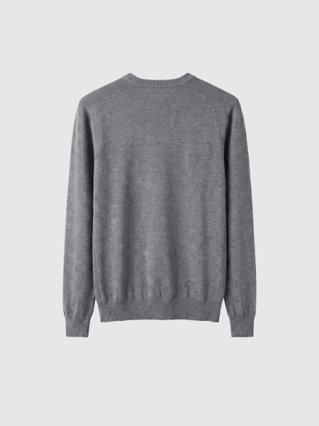 Camisola Antony Morato Homem Sweater Round Collar Long Sleeves Slim Fit In Viscosa Blend Yarn With M