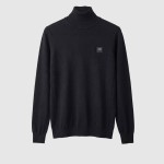 Camisola Antony Morato Homem Sweater Turtle Collar Long Sleeves Slim Fit In Filato Misto Viscosa Con
