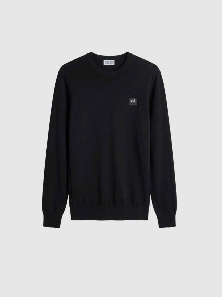Camisola Antony Morato Homem Sweater Round Collar Long Sleeves Slim Fit In Viscosa Blend Yarn With M