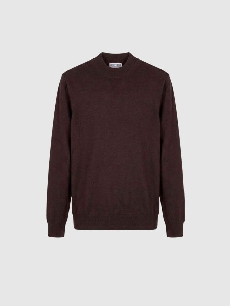 Camisola Antony Morato Homem Sweater Half Turtle Collar Slim Fit In Viscose Blend Yarn Camisola Antony Morato Homem Sweater Half Turtle Collar Slim Fit In Viscose Blend Yarn