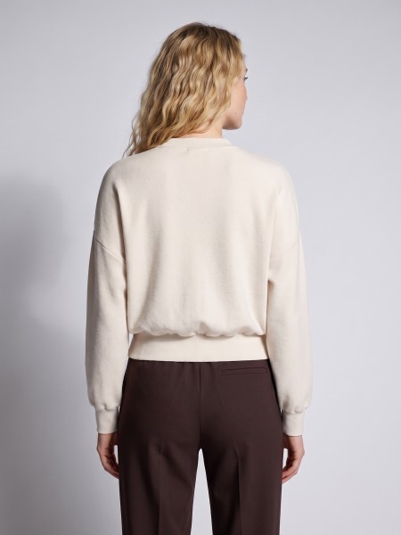 Camisola Guess Mulher Fabrizia Cn Sweatshirt
