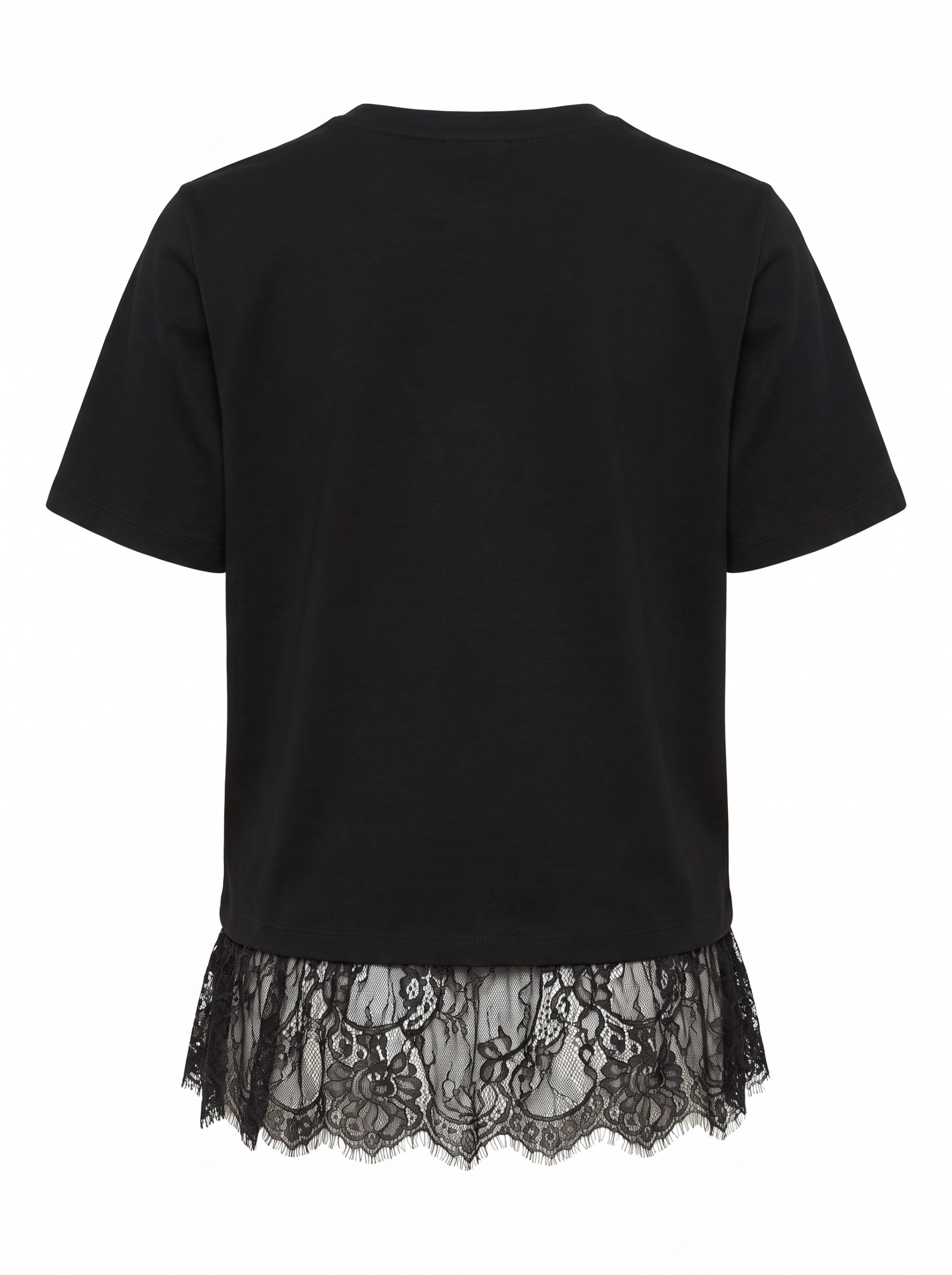 T-Shirt Vero Moda Mulher Vmbrit Ss O-Neck Lace T-Shirt Jrs