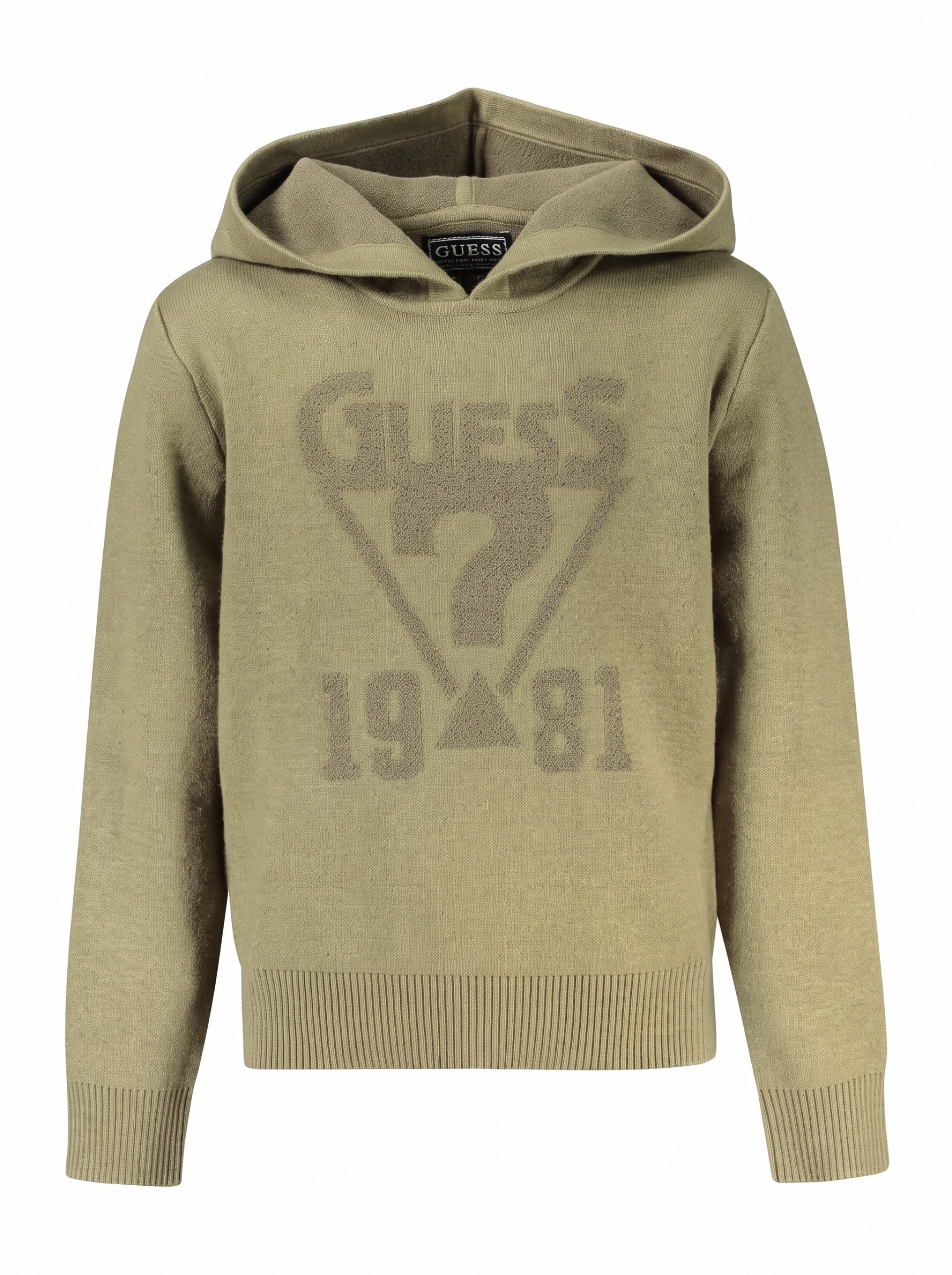 Sweatshirt Guess Menino Hooded Long Sleeve Sweater