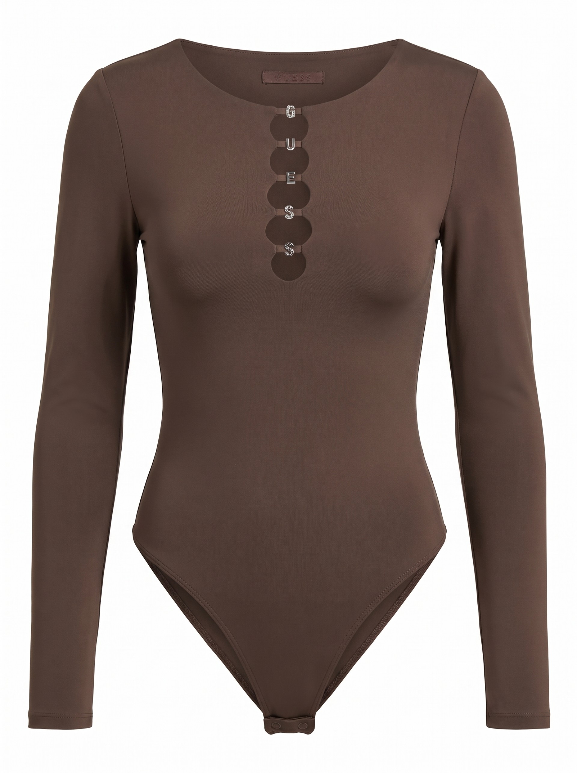 Body Guess Mulher Ls Cn Logo Zanita Body