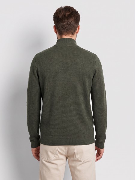 Camisola Jack & Jones Homem Jprblamilano Stitch Knit Half Zip Sn Camisola Jack & Jones Homem Jprblamilano Stitch Knit Half Zip Sn