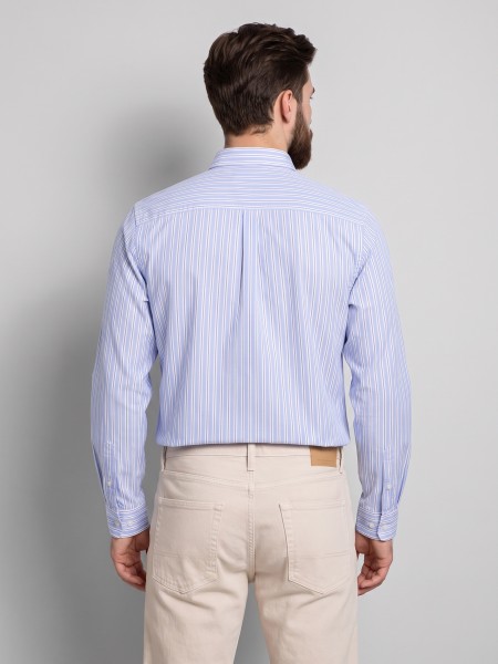 Camisa Jack & Jones Homem Jjeharvey Oxford L/s Shirt Noos