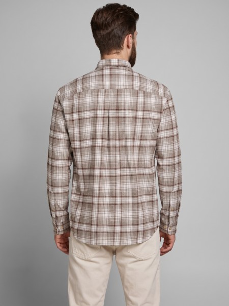 Camisa Jack & Jones Homem Jprbluharvey Check L/s Shirt Sn