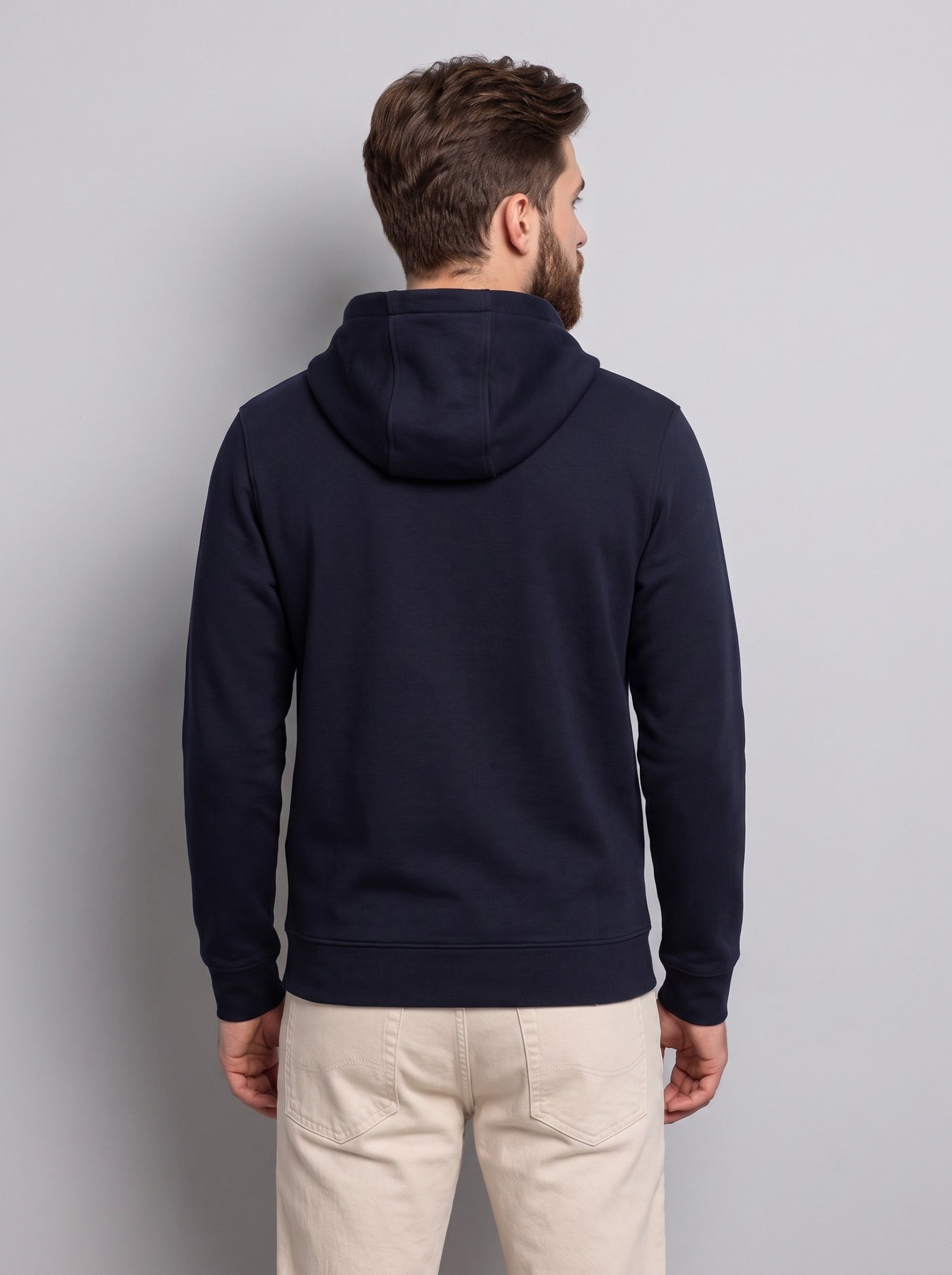 Sweatshirt Guess Homem Ls Logo Classic Hoodie