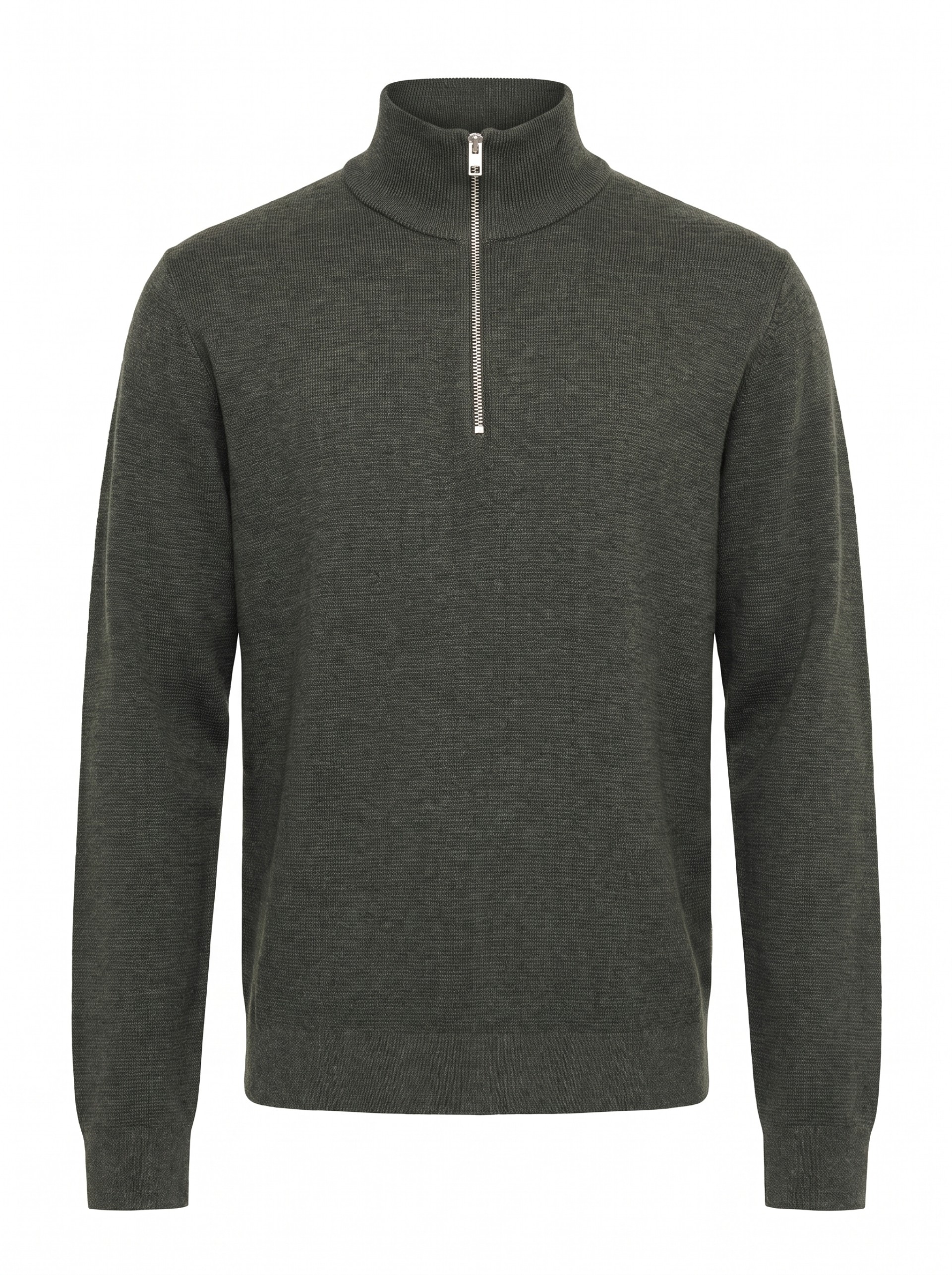 Camisola Jack & Jones Homem Jprblamilano Stitch Knit Half Zip Sn