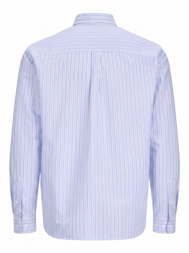 Camisa Jack & Jones Homem Jjeharvey Oxford L/s Shirt Noos