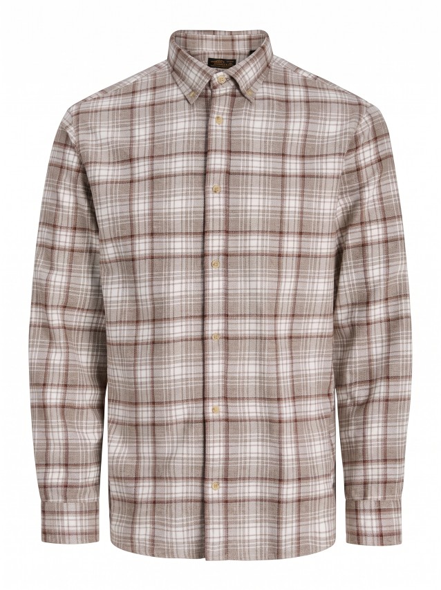 Camisa Jack & Jones Homem Jprbluharvey Check L/s Shirt Sn