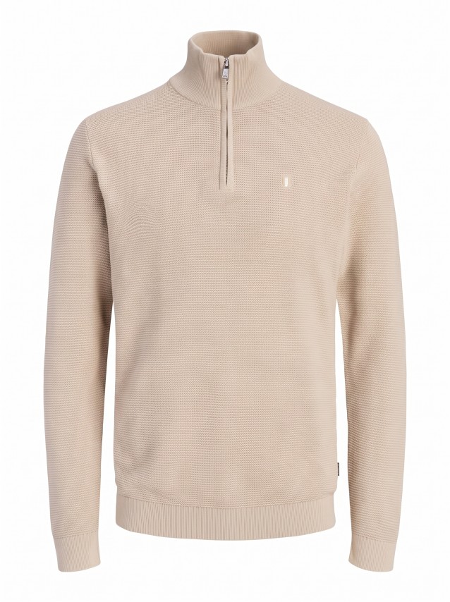 Camisola Jack & Jones Homem Jprbluryan Knit Half Zip