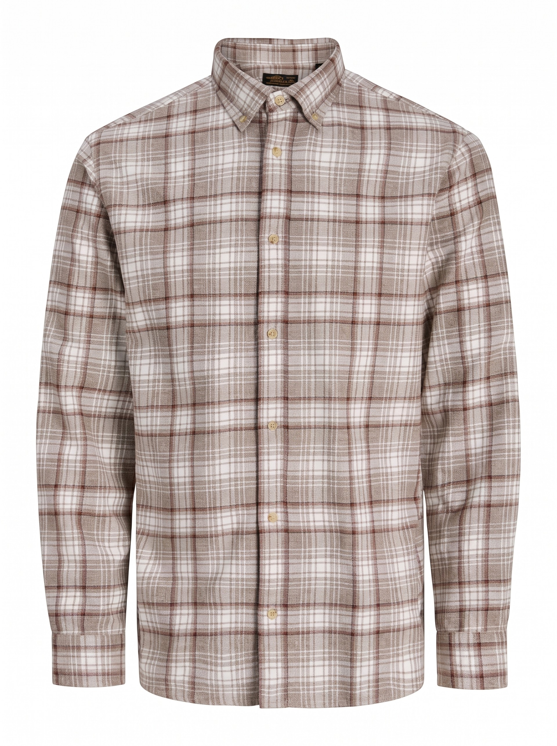 Camisa Jack & Jones Homem Jprbluharvey Check L/s Shirt Sn