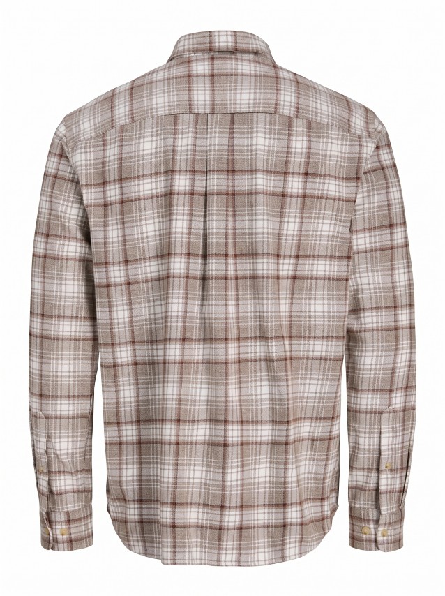 Camisa Jack & Jones Homem Jprbluharvey Check L/s Shirt Sn