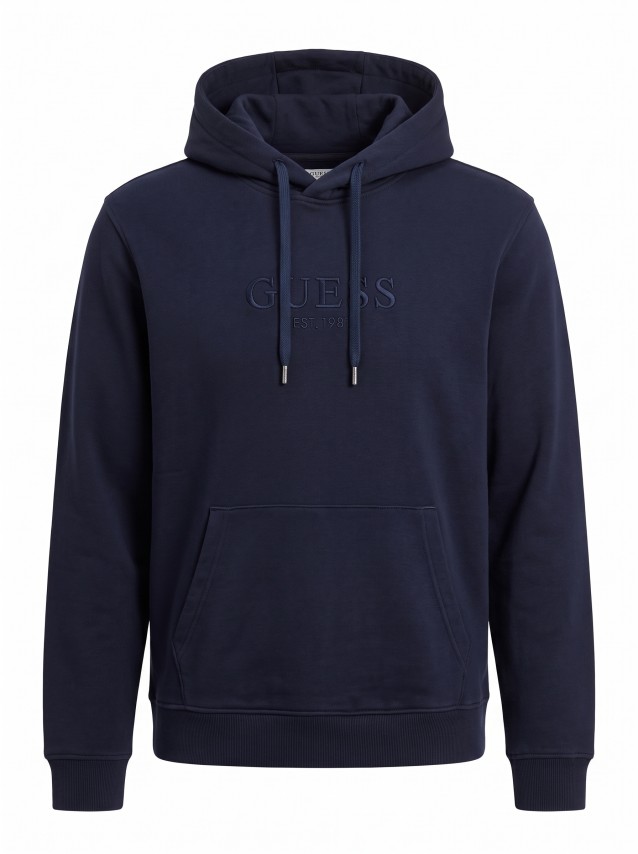 Sweatshirt Guess Homem Ls Logo Classic Hoodie