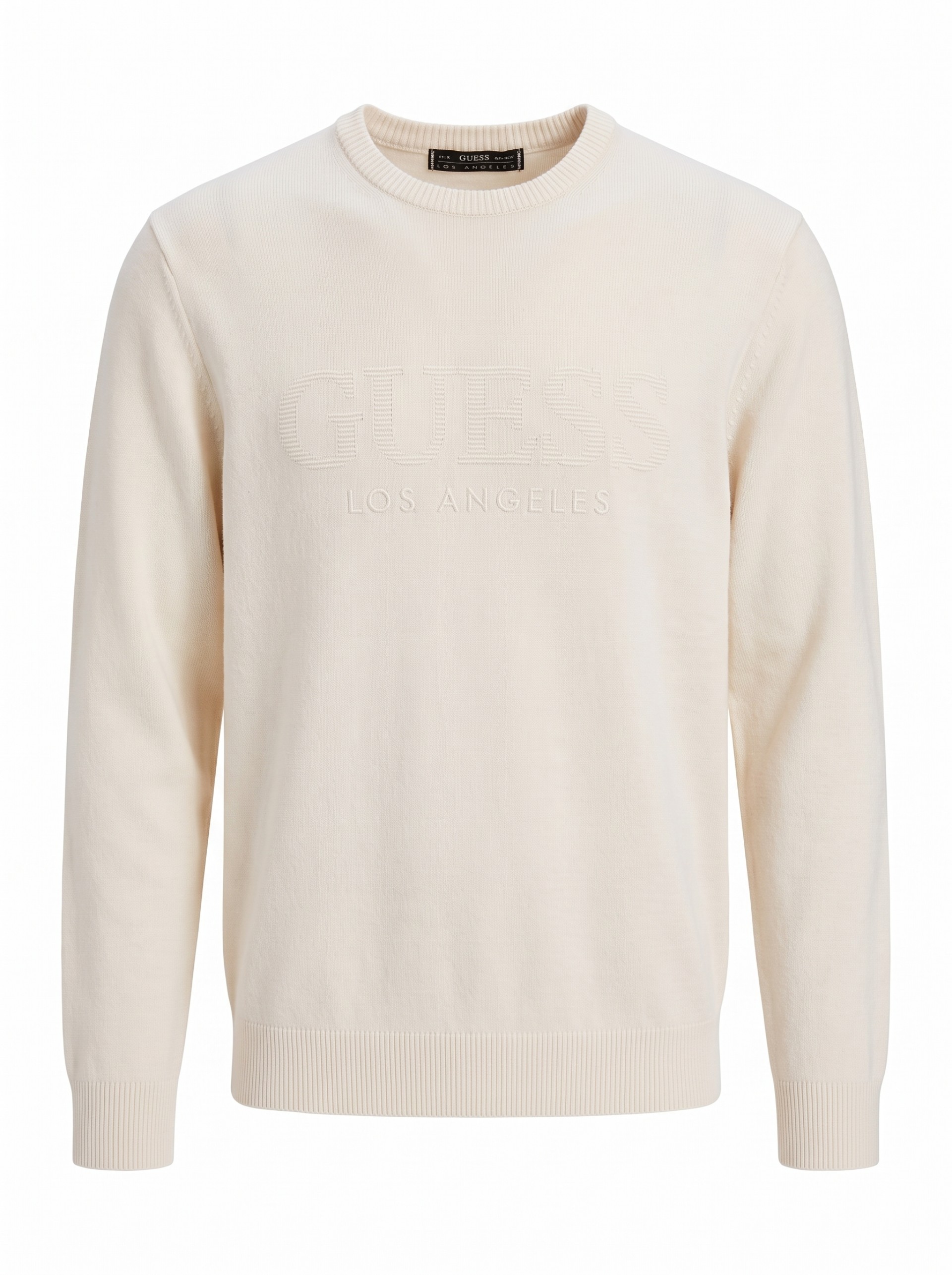Camisola Guess Homem Noburo Cn Logo Reverse Ls Swtr