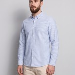 Camisa Jack & Jones Homem Jjeharvey Oxford L/s Shirt Noos