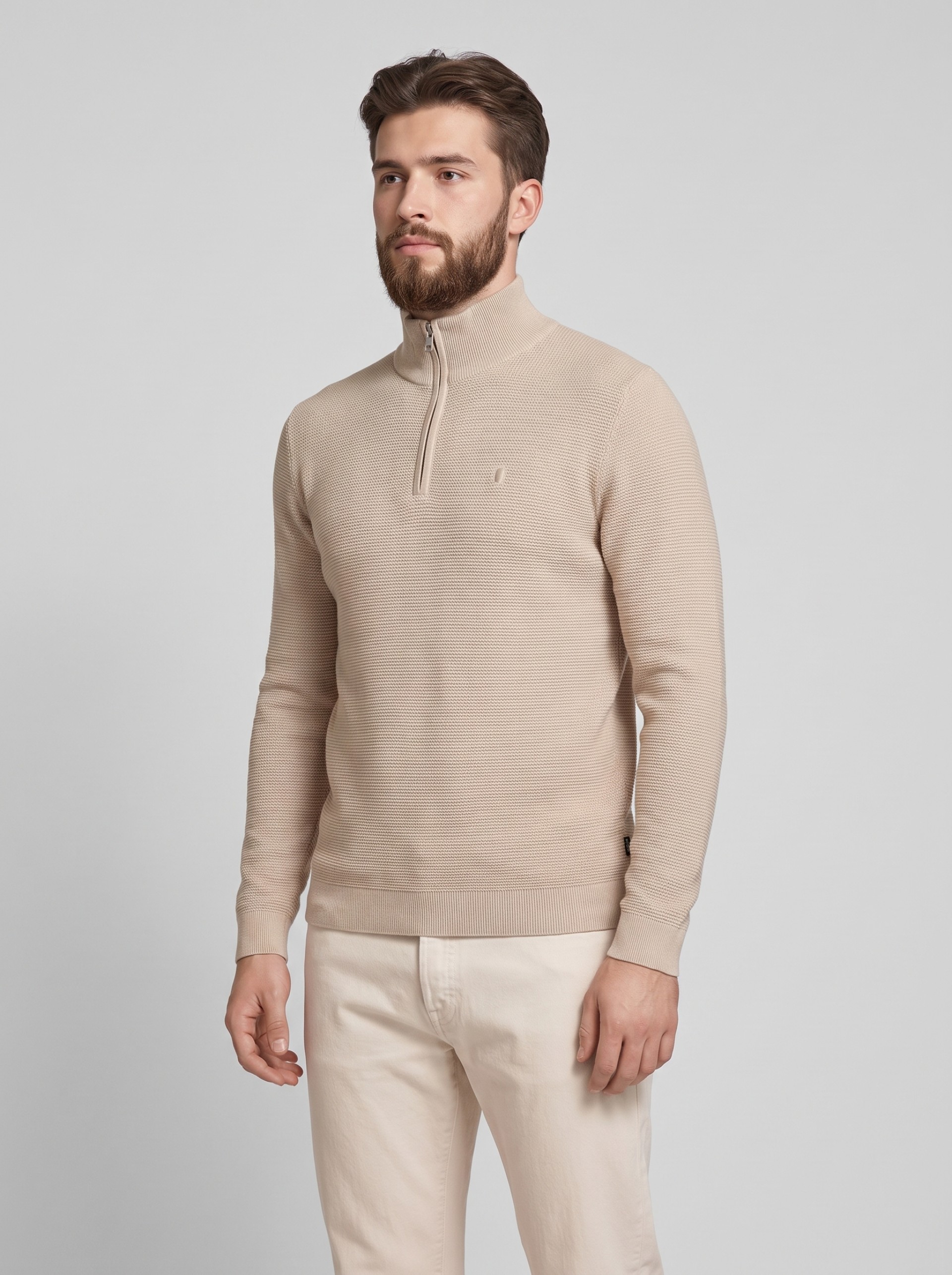 Camisola Jack & Jones Homem Jprbluryan Knit Half Zip