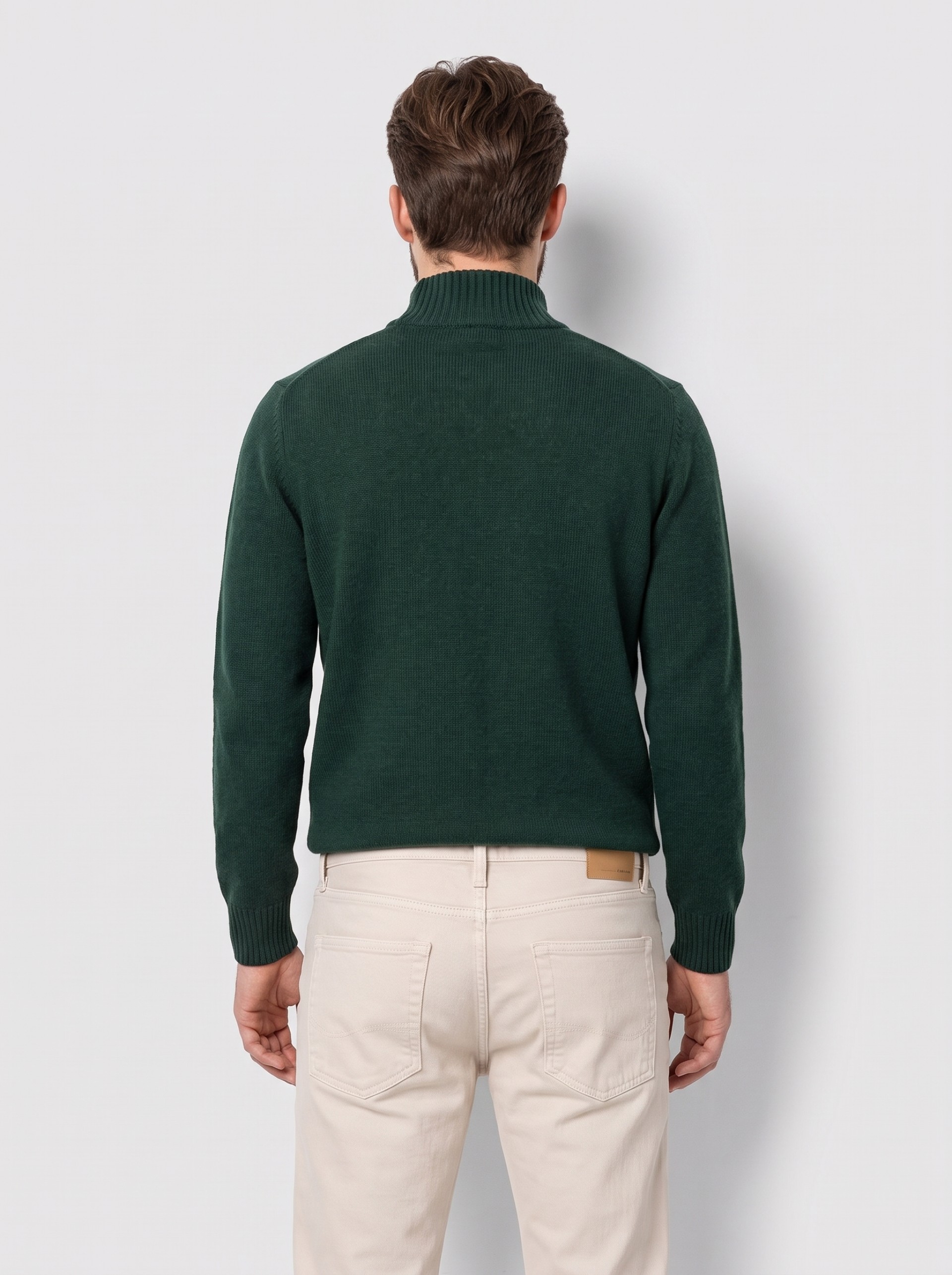Camisola Lacoste Homem Half-Zip Sweaters Male Adult Sweater
