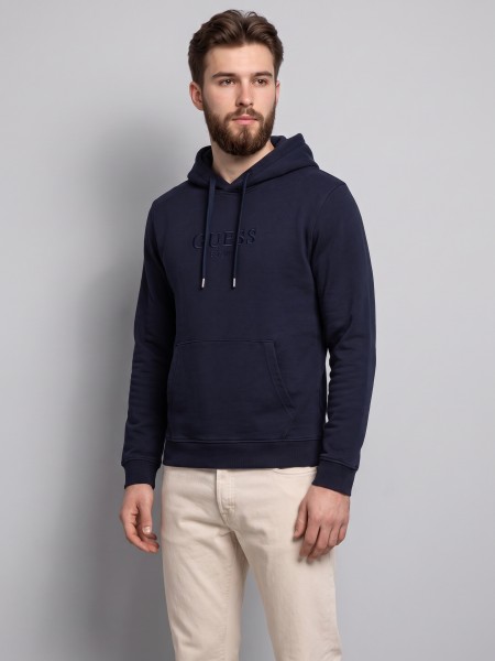 Sweatshirt Guess Homem Ls Logo Classic Hoodie Sweatshirt Guess Homem Ls Logo Classic Hoodie