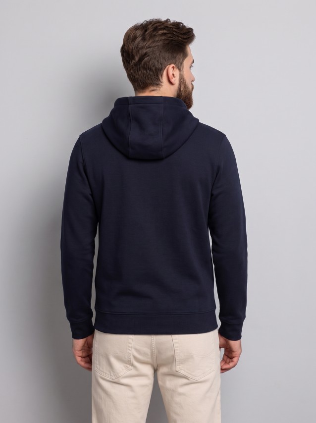 Sweatshirt Guess Homem Ls Logo Classic Hoodie