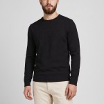 Camisola Guess Homem Noburo Cn Logo Reverse Ls Swtr