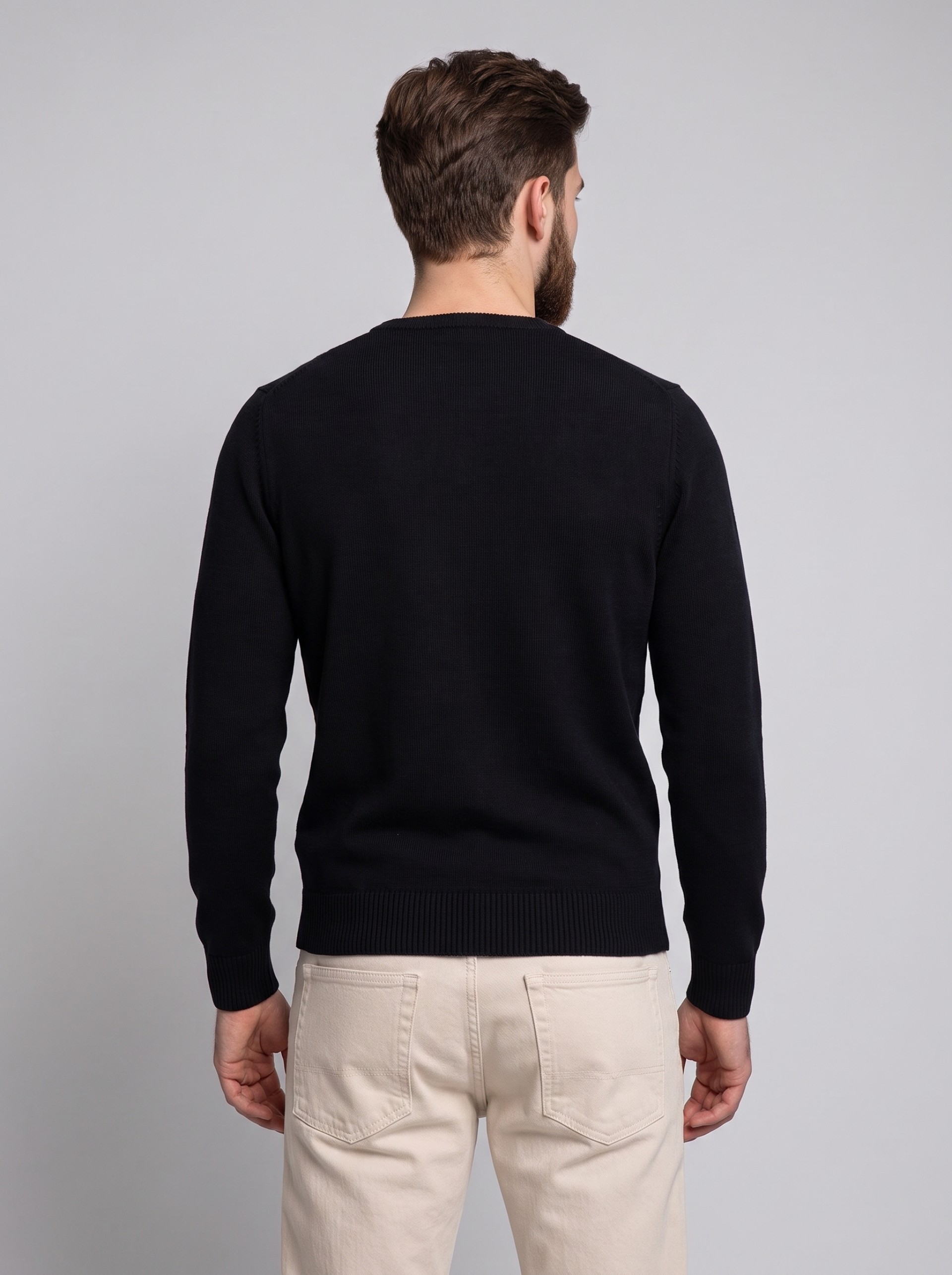 Camisola Guess Homem Noburo Cn Logo Reverse Ls Swtr